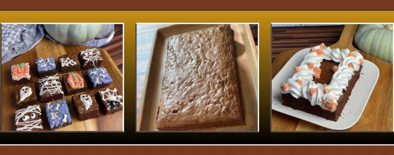 Saftige Brownies mit Datteln und Pecannüssen